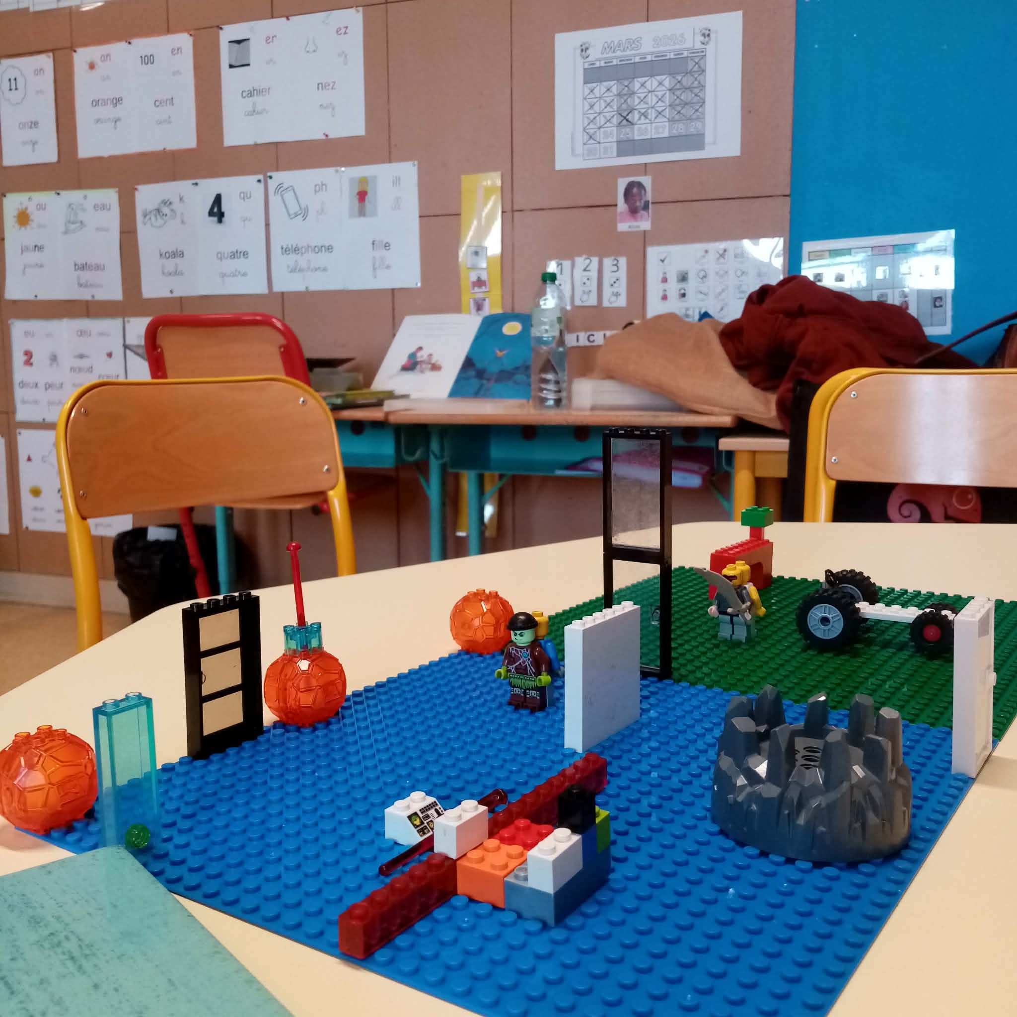 école Odile Gautry atelier 4 avec les C.P