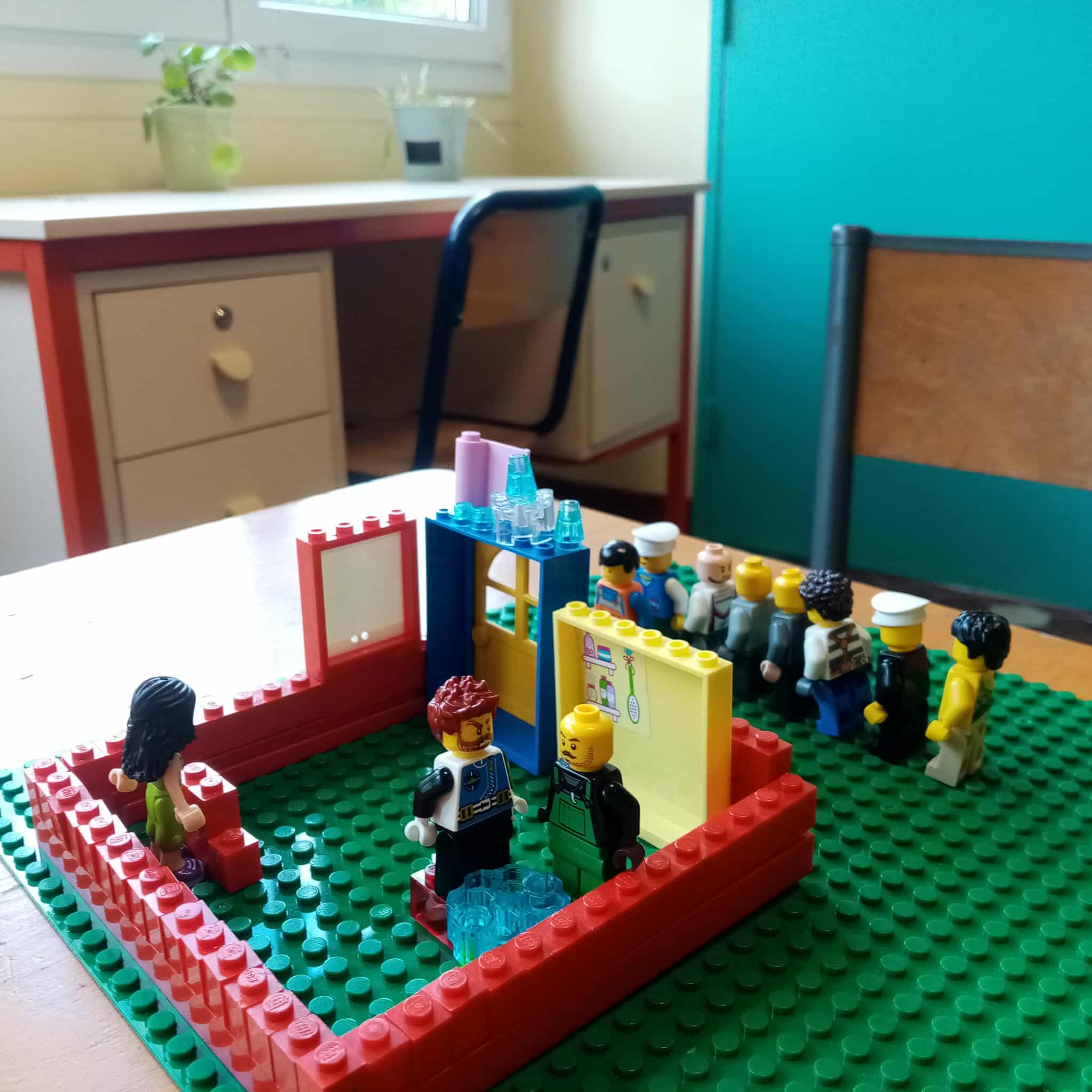 classe de C.P école Les Bleuets séance 2