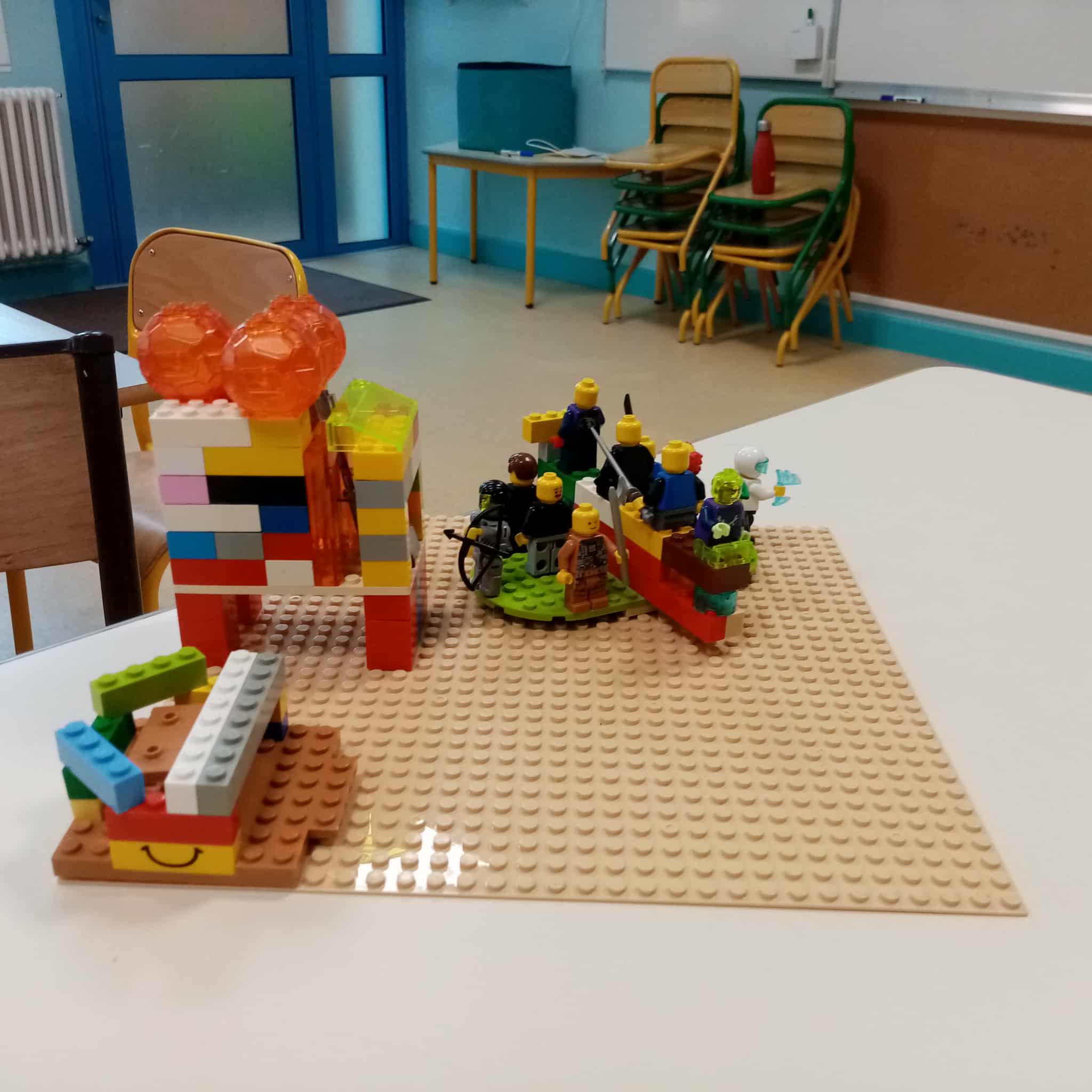 1er séance a l'école Duguesclin avec les C.M.1/C.M.2