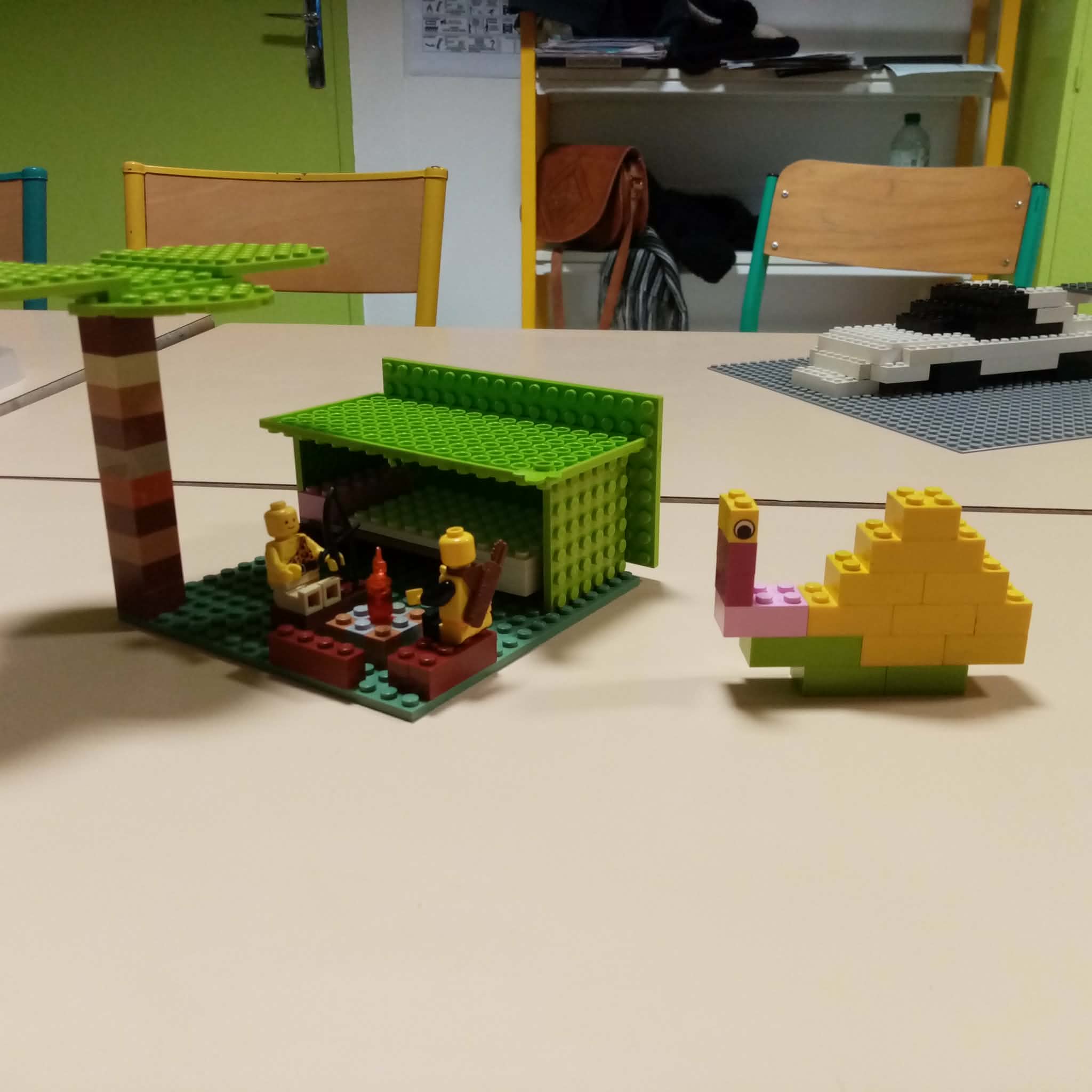 école de la chattière avec les C.M.1C.M.2