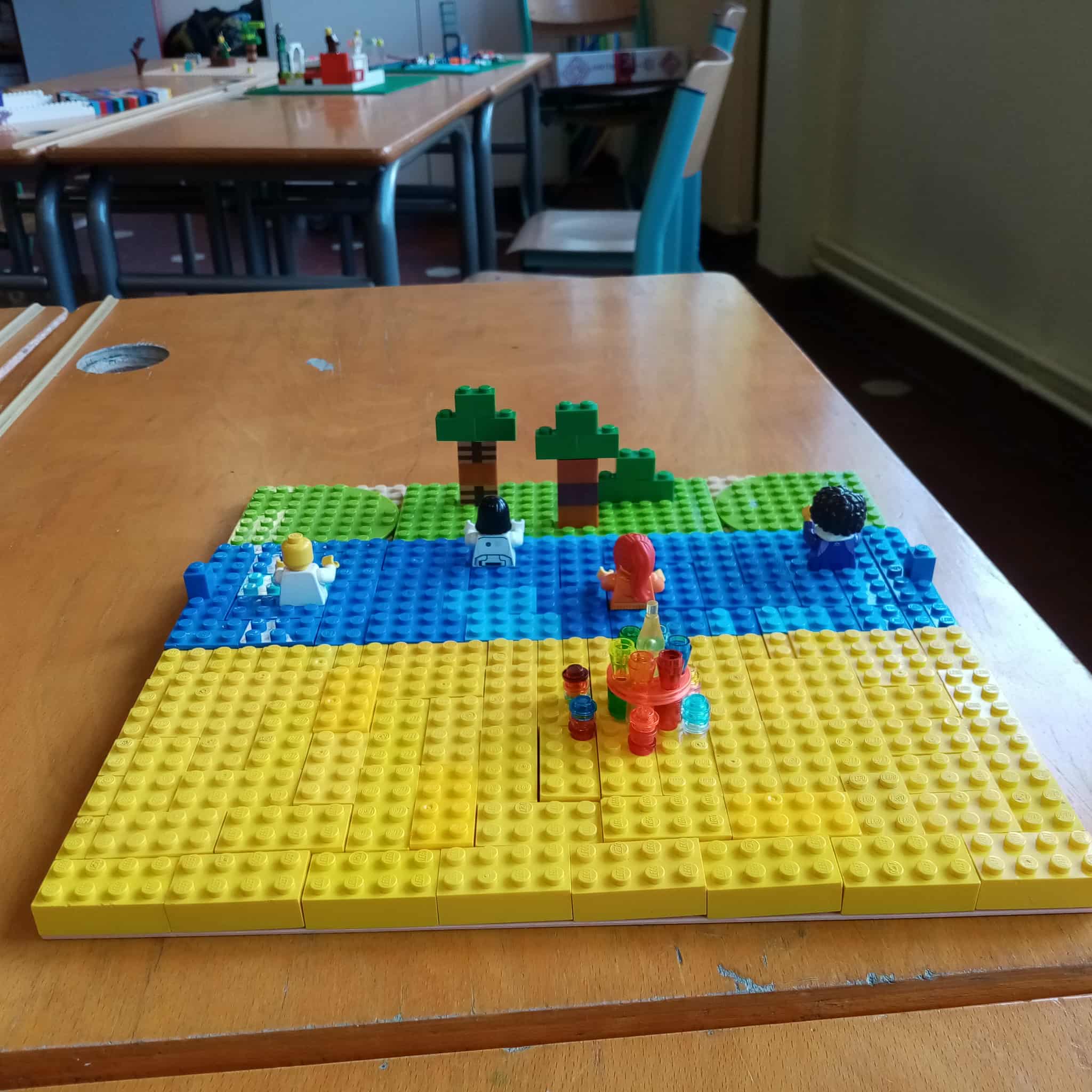 classe de C.P école Les Bleuets séance.3