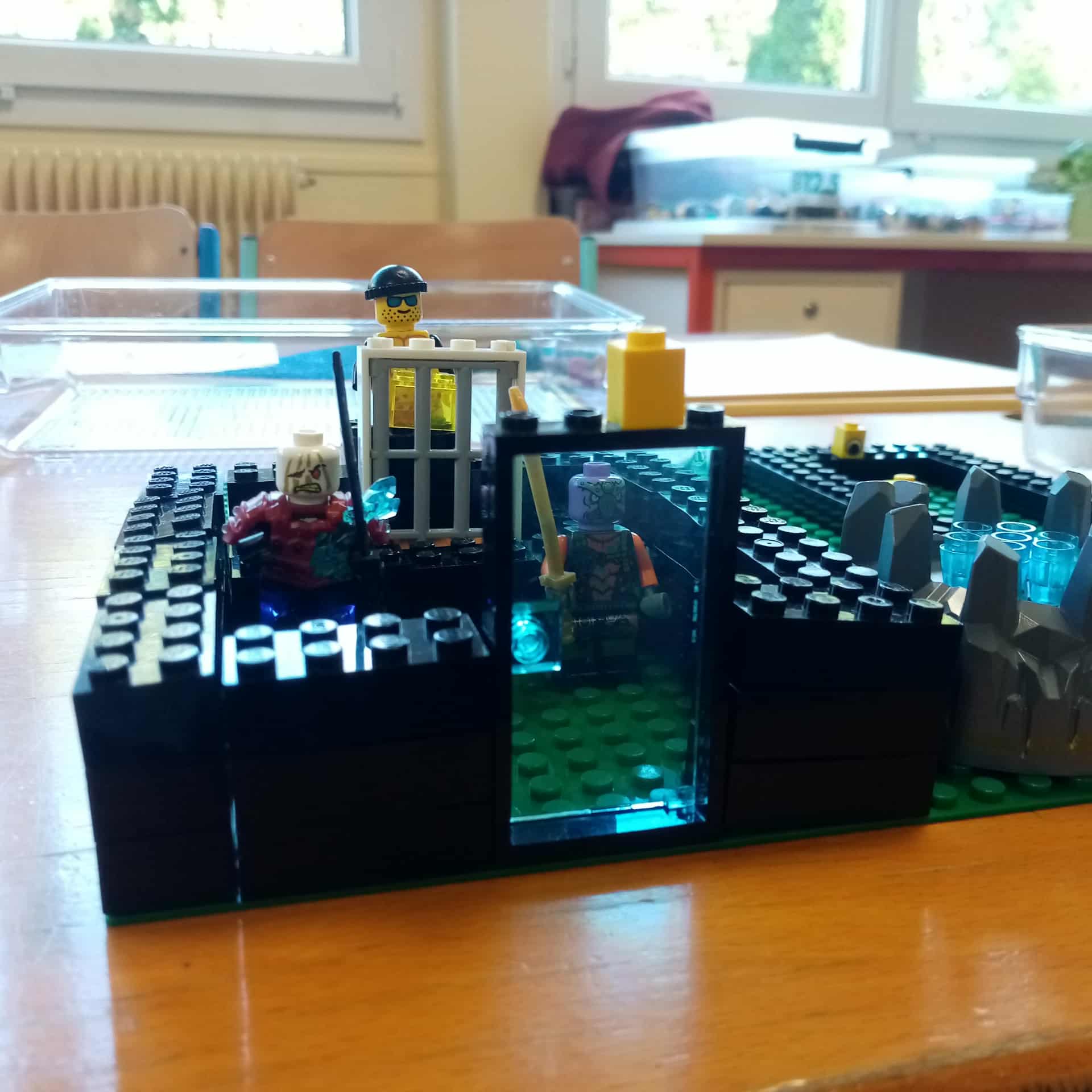 dernière séance à l'école des bleuets avec les C.P